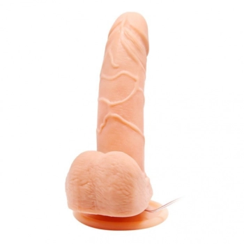 Realistyczny penis sex dildo z wibracją 15 cm